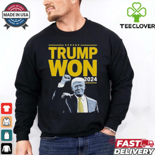 Congratulations Trump President Trump Won 2024 Shirt