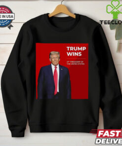 Congratulations Trump Wins 47th President Of The United States Shirt