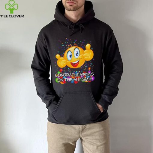 Congratulations on the autism cringey hoodie, sweater, longsleeve, shirt v-neck, t-shirt