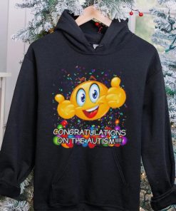 Congratulations on the autism cringey hoodie, sweater, longsleeve, shirt v-neck, t-shirt