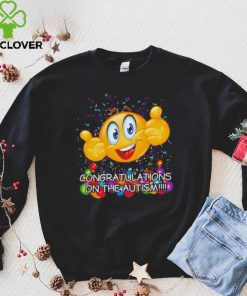 Congratulations on the autism cringey hoodie, sweater, longsleeve, shirt v-neck, t-shirt