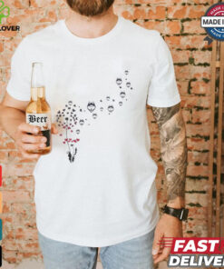 Connecticut Huskies Floral Dandelion Shirt