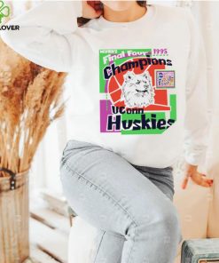 Connecticut Huskies Women’s Basketball Final Four Champions 1995 NCAA Champs vintage shirt