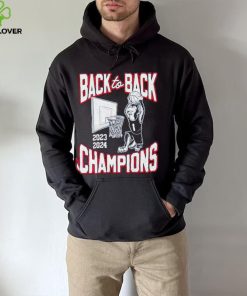 Connecticut Huskies basketball 2023 2024 back to back Champions hoodie, sweater, longsleeve, shirt v-neck, t-shirt