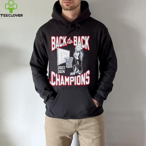 Connecticut Huskies basketball 2023 2024 back to back Champions hoodie, sweater, longsleeve, shirt v-neck, t-shirt