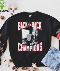 Connecticut Huskies basketball 2023 2024 back to back Champions hoodie, sweater, longsleeve, shirt v-neck, t-shirt