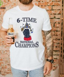 Connecticut Huskies basketball 6 time national Champions shirt 2 Connecticut Huskies basketball 6 time national Champions shirt