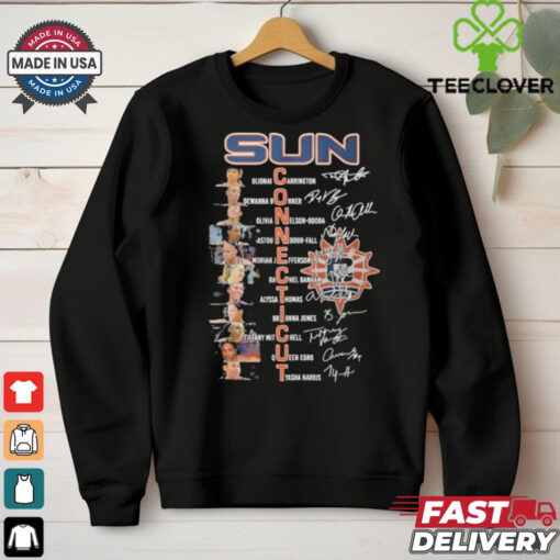 Connecticut Sun Signature Team Player Signature Shirt