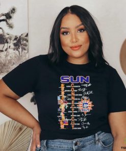 Connecticut Sun Women’s Basketball Greatest Players Signatures T Shirt