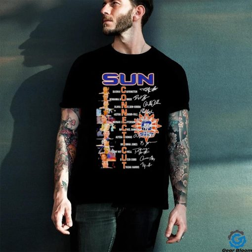 Connecticut Sun Women’s Basketball Greatest Players Signatures T Shirt