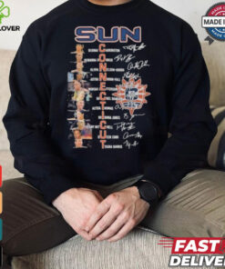 Connecticut Suns Basketball Players Signatures Shirt