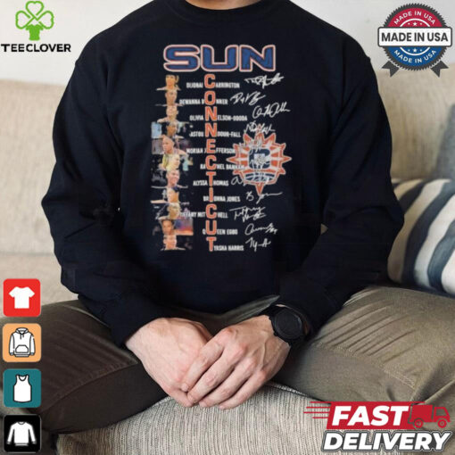 Connecticut Suns Basketball Players Signatures Shirt