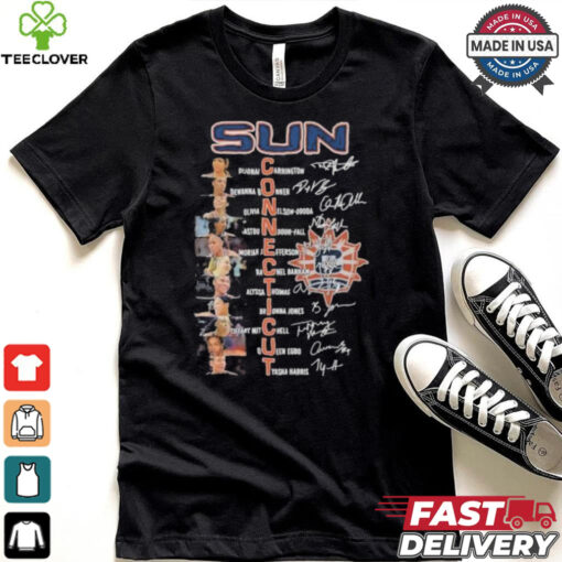 Connecticut Suns Basketball Players Signatures Shirt