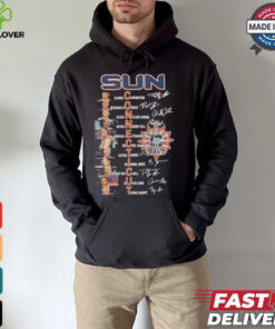 Connecticut Suns Basketball Players Signatures Shirt