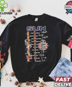 Connecticut Suns Basketball Players Signatures Shirt