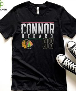 Connor Bedard Chicago Blackhawks #98 Name & Number Shirt