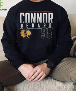 Connor Bedard Chicago Blackhawks #98 Name & Number Shirt