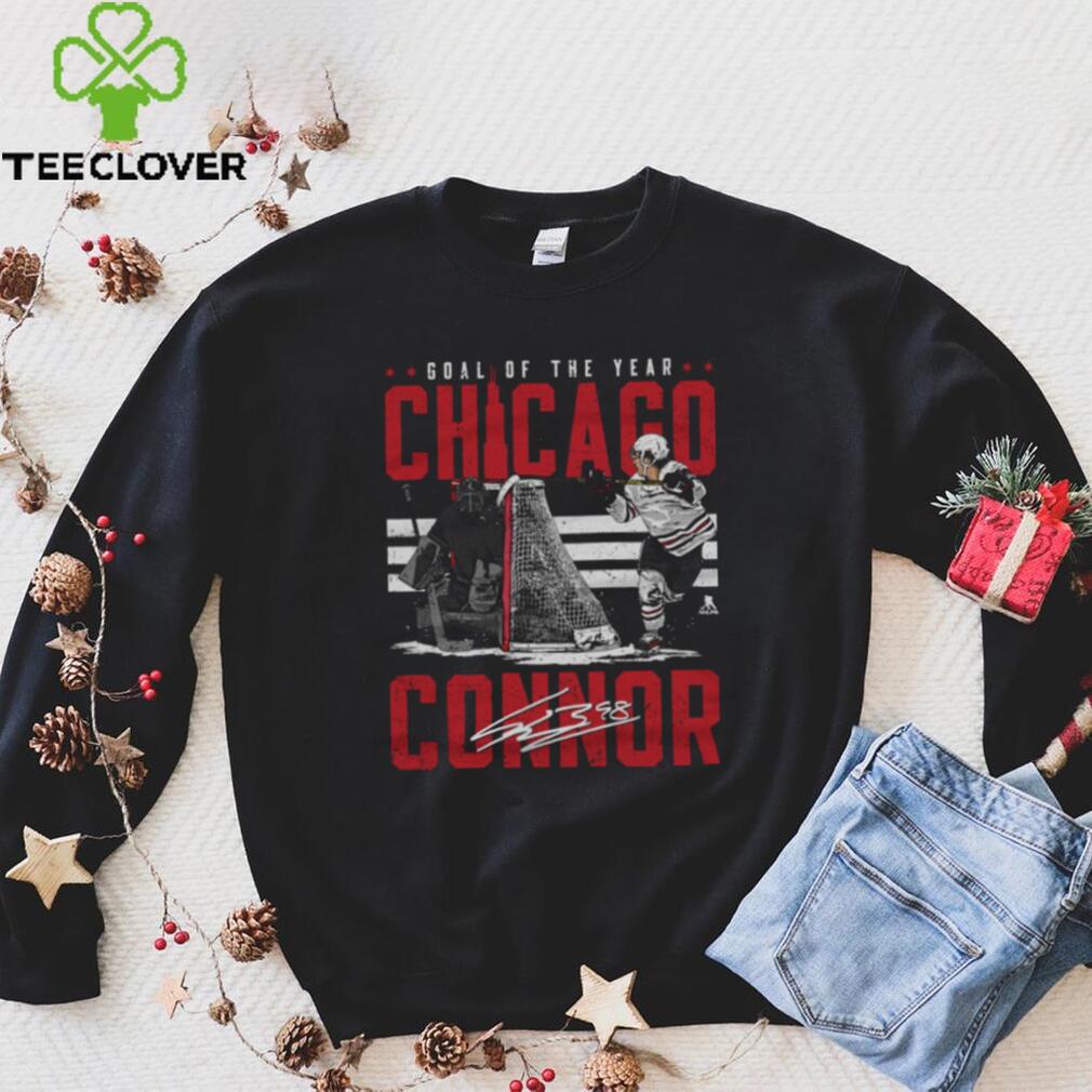 Connor Bedard Chicago Goal Of The Year Shirt Connor Bedard Chicago Goal Of The Year Shirt
