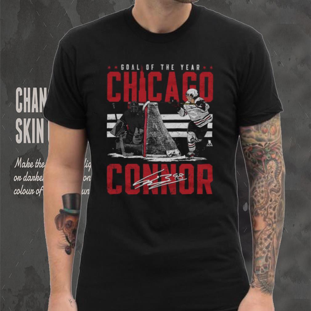 Connor Bedard Chicago Goal Of The Year Shirt Connor Bedard Chicago Goal Of The Year Shirt