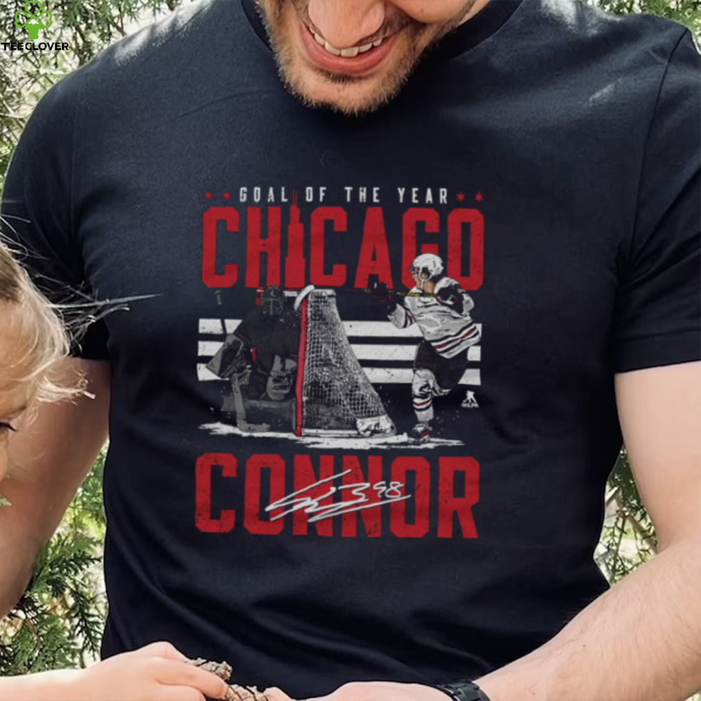 Connor Bedard Chicago Goal Of The Year Shirt Connor Bedard Chicago Goal Of The Year Shirt