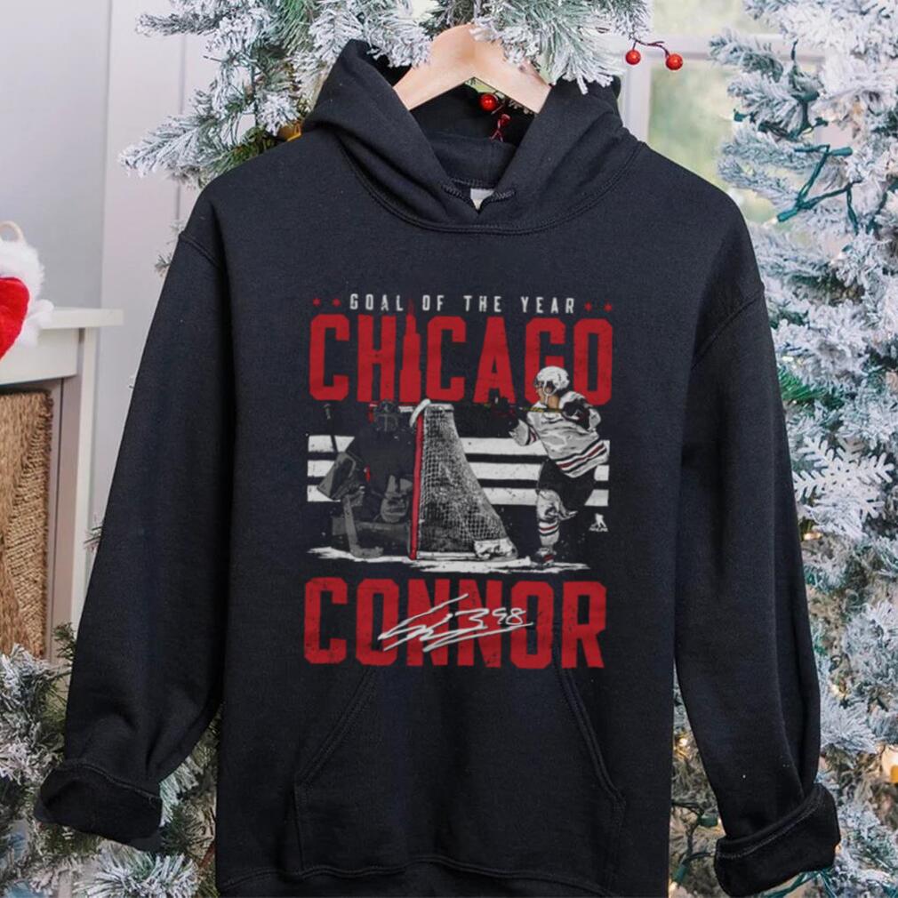 Connor Bedard Chicago Goal Of The Year Shirt Connor Bedard Chicago Goal Of The Year Shirt
