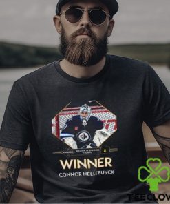 Connor Hellebuyck Has Secured The First William M Jennings Trophy For The Winnipeg Jets Unisex T Shirt