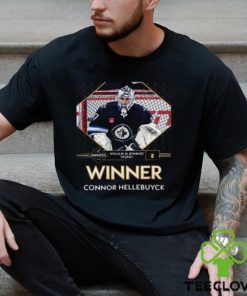 Connor Hellebuyck Has Secured The First William M Jennings Trophy For The Winnipeg Jets Unisex T Shirt