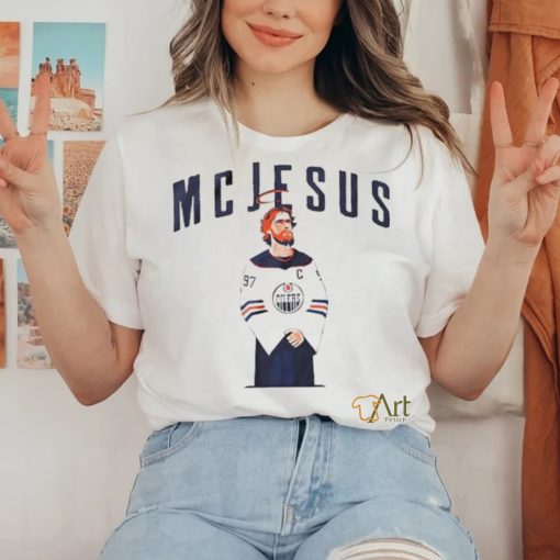 Connor McDavid McJesus shirt