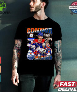 Connor McDavid Retro Collage T Shirt