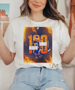 Connor Mcdavid 100 Assists T shirt