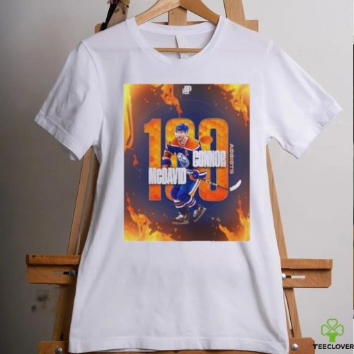 Connor Mcdavid 100 Assists T hoodie, sweater, longsleeve, shirt v-neck, t-shirt