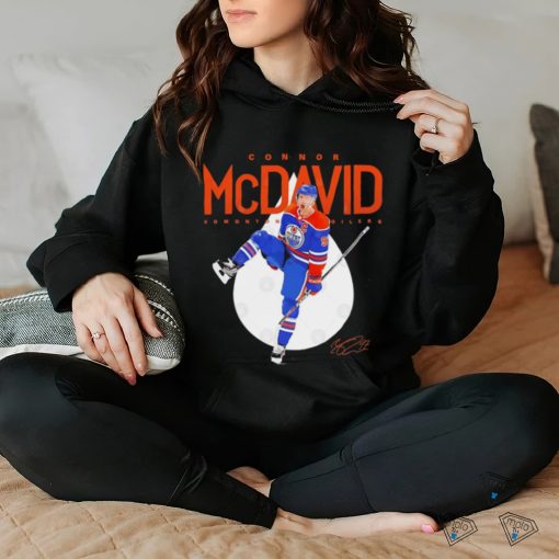 Connor Mcdavid Edmonton Oilers signature 2024 hoodie, sweater, longsleeve, shirt v-neck, t-shirt