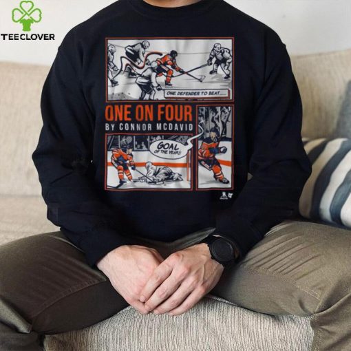 Connor Mcdavid One on Four 2023 hoodie, sweater, longsleeve, shirt v-neck, t-shirt