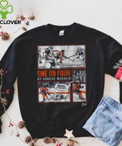 Connor Mcdavid One on Four 2023 hoodie, sweater, longsleeve, shirt v-neck, t-shirt