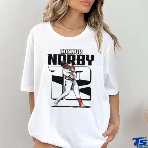 Connor Norby 12 Baltimore Orioles baseball graphic shirt