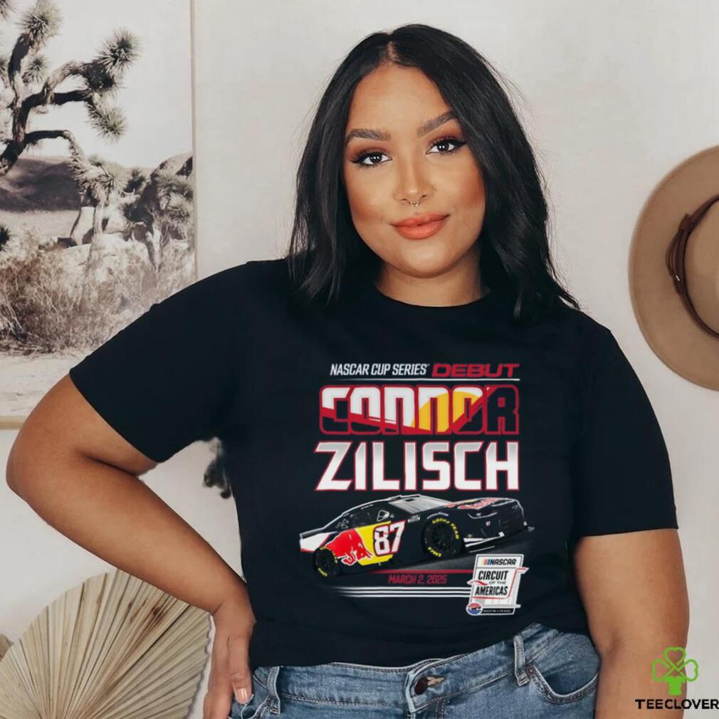 Connor Zilisch Trackhouse Racing Team Collection Heather Navy Red Bull Car T Shirt Connor Zilisch Trackhouse Racing Team Collection Heather Navy Red Bull Car T Shirt