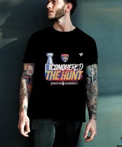 Conquered The Hunt Florida Panthers 2024 Stanley Cup Champions Celebration T Shirt