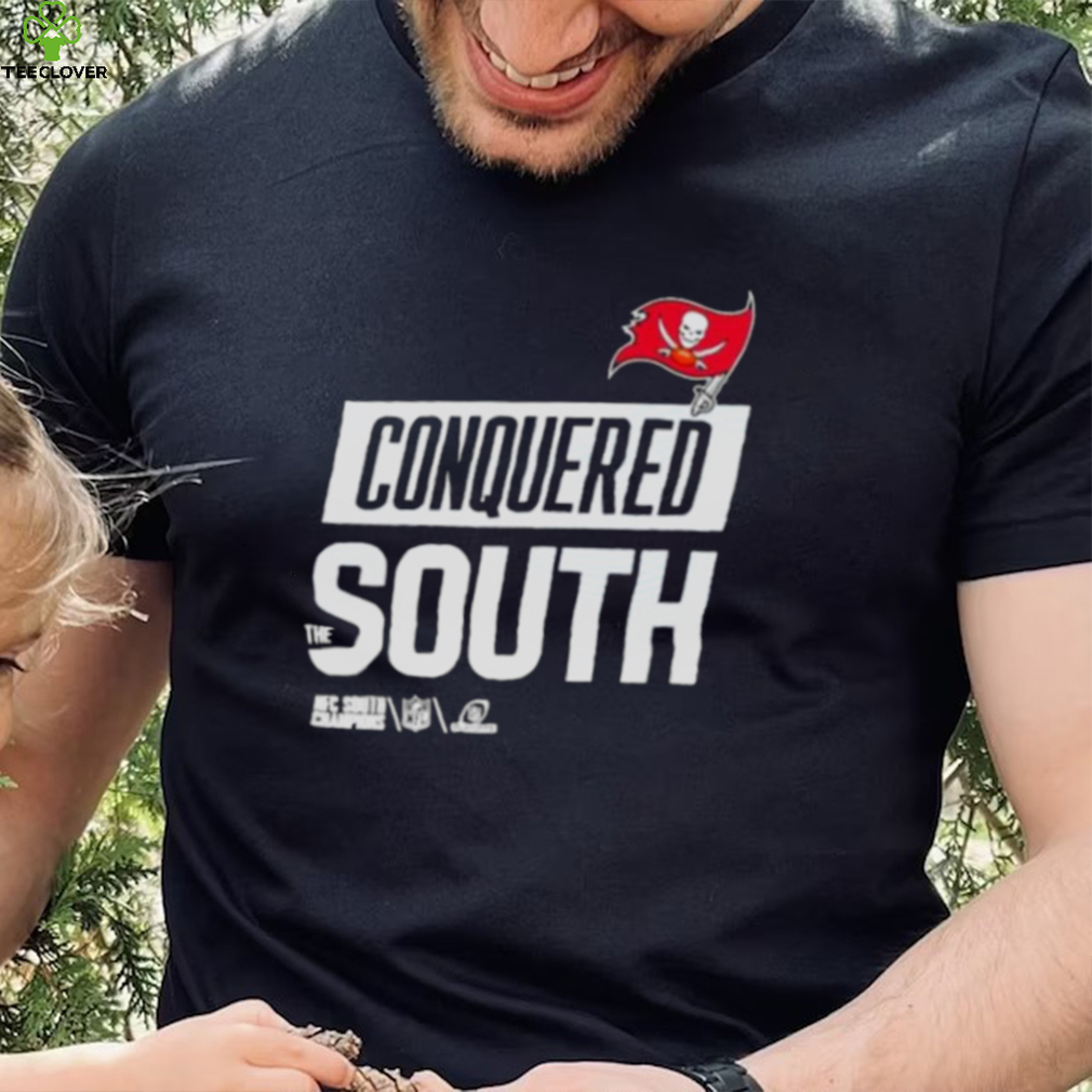 Conquered the south nfc south champions tampa bay buccaneers 2023 shirt -  Limotees