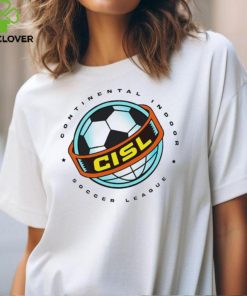 Continental Indoor Soccer League CISL Logo t hoodie, sweater, longsleeve, shirt v-neck, t-shirt