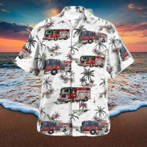 Continental Village Vol. Fire Department Garrison New York Hawaiian Shirt