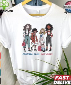 Control Guns Not Girls Harris Walz Shirt