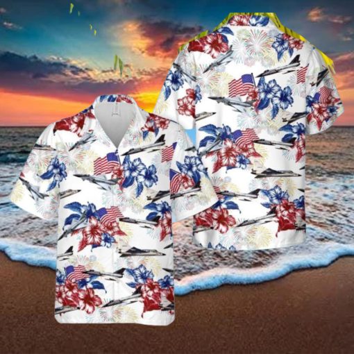 Convair F 106 Delta Dart 4th Of July Hawaiian Shirt Trend Fashionable Sunny Days