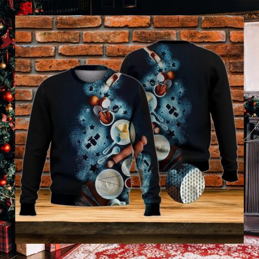 Cook Galaxy Black Ugly Christmas Sweater