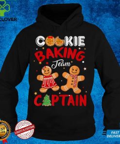 Cookie Baking Team Captain Gingerbread Christmas Funny T Shirt