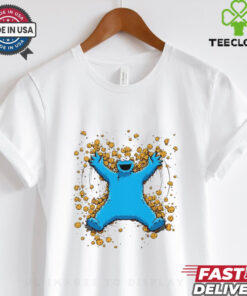 Cookie Monster Cookie Angel cartoon shirt