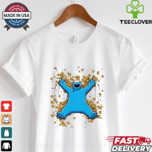 Cookie Monster Cookie Angel cartoon shirt