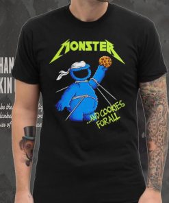 Cookie Monster Sesame Street and cookies for all shirt