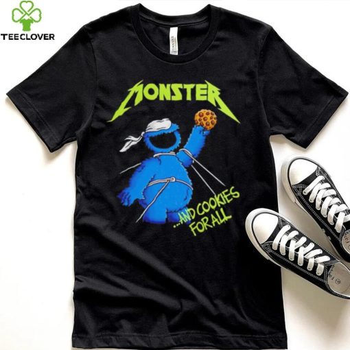 Cookie Monster Sesame Street and cookies for all hoodie, sweater, longsleeve, shirt v-neck, t-shirt