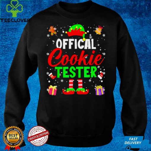 Cookie Tester Christmas ELF Matching Family Group Shirt