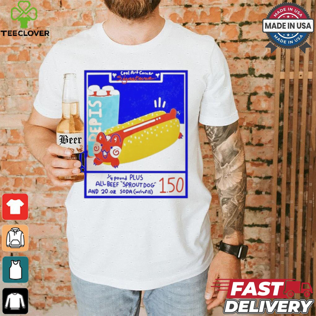 Cool Art Corner Sproutco All Beef Sproutdog t shirt Cool Art Corner Sproutco All Beef Sproutdog t shirt